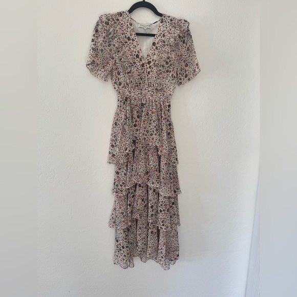 Hale Bob Elsie Dress Floral Xs $312 - Picture 1 of 4